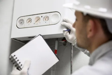 Points de contrôle vérifiés lors de l'entretien d'une chaudière